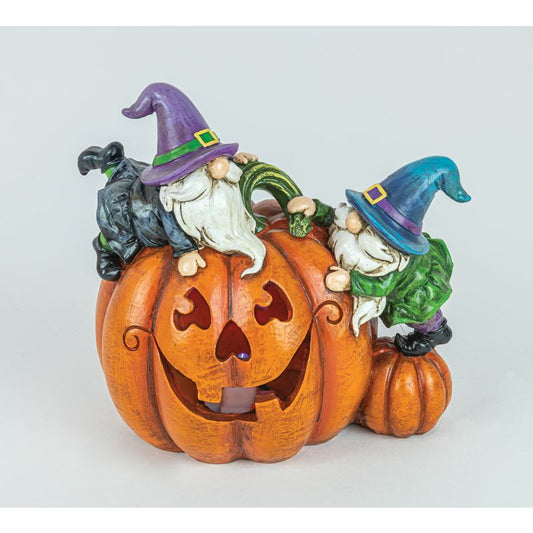 JACK AND GNOME PUMPKIN LIGHT UP