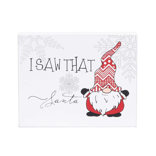 BLOCK I SAW THAT GNOME SIGN