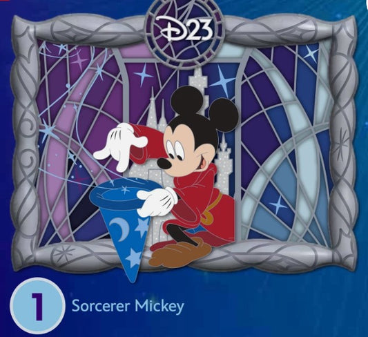 Sorcerer Mickey D23 2026 Premier Collection PIN PRESALE
