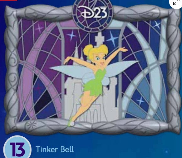 Tinker Bell D23 2026 Premier Collection Pins LE1000 Disney Fan Event RSP Exclusive