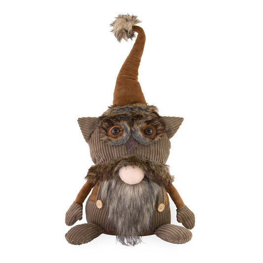 Wes The Wise - Owl Hat Gnome