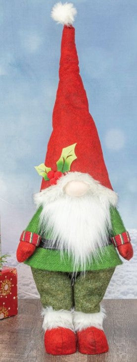 STRIPED SANTA GNOME STANDER 2 ASST.