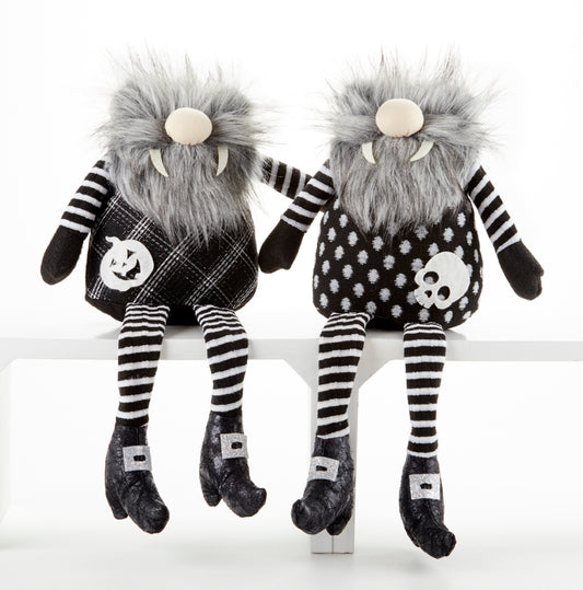 Halloween Dangle Leg Werewolf Gnome