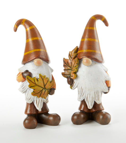 Harvest Leaf Gnomes Set of 2