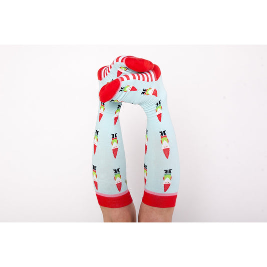 Garden Gnomes Compression Tall Socks