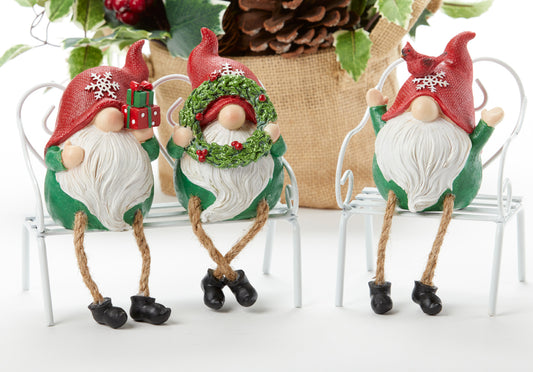 The Jolly Bunch Gnomes set of 3