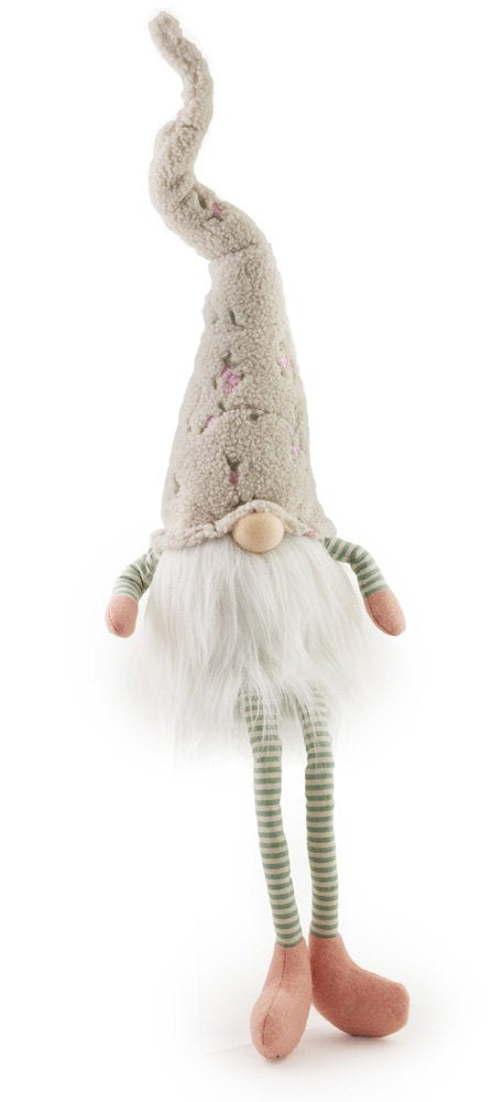 Lolly Floral Hat Gnome Grey Medium Size