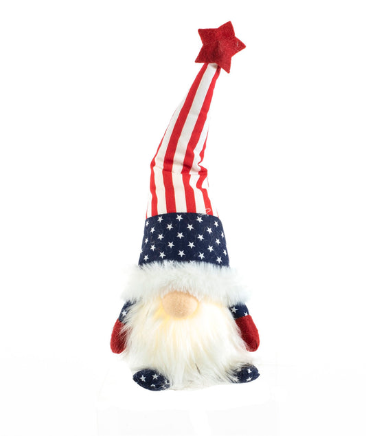 NILTON THE GNOME - The 4th of July Patriotic Gnome - Red, white, and blue