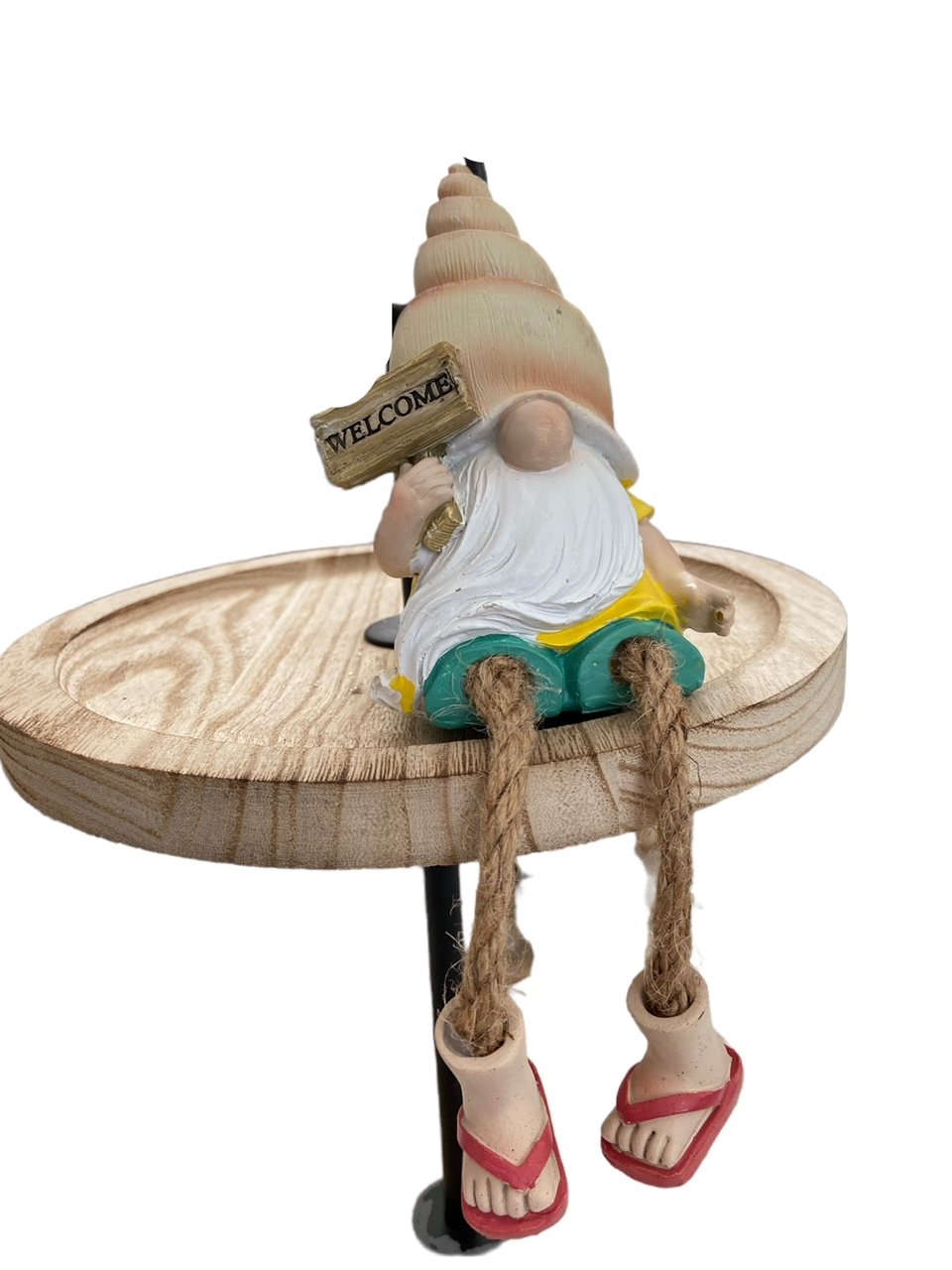 Beach Buddies 8" Rope Leg Beach Gnomes - set of 2