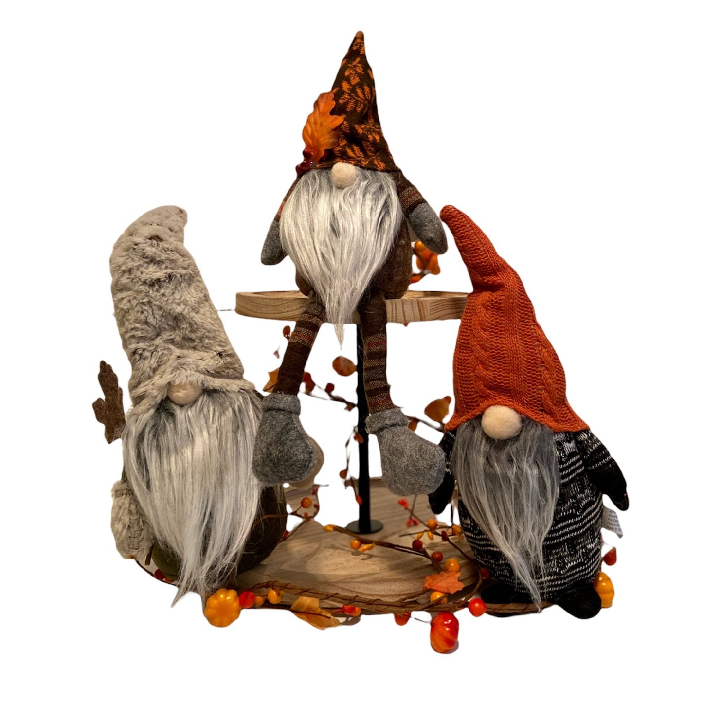 Autumn Gnome with Pattern Sweater