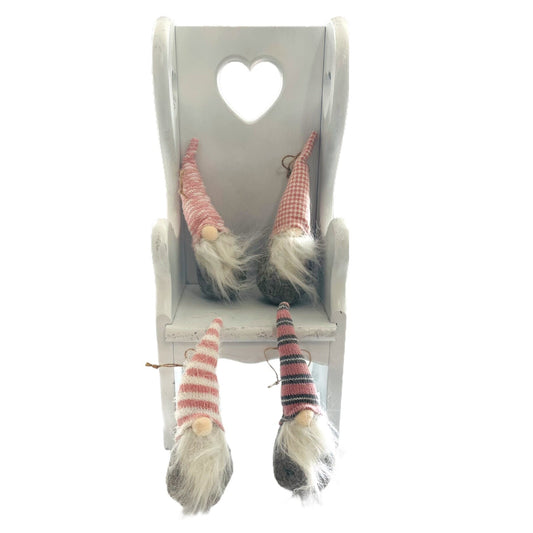 High Quality Small Soft Gnome with Assorted Pink Hat - Cost Per Each and Bundle with 4 of them to save!