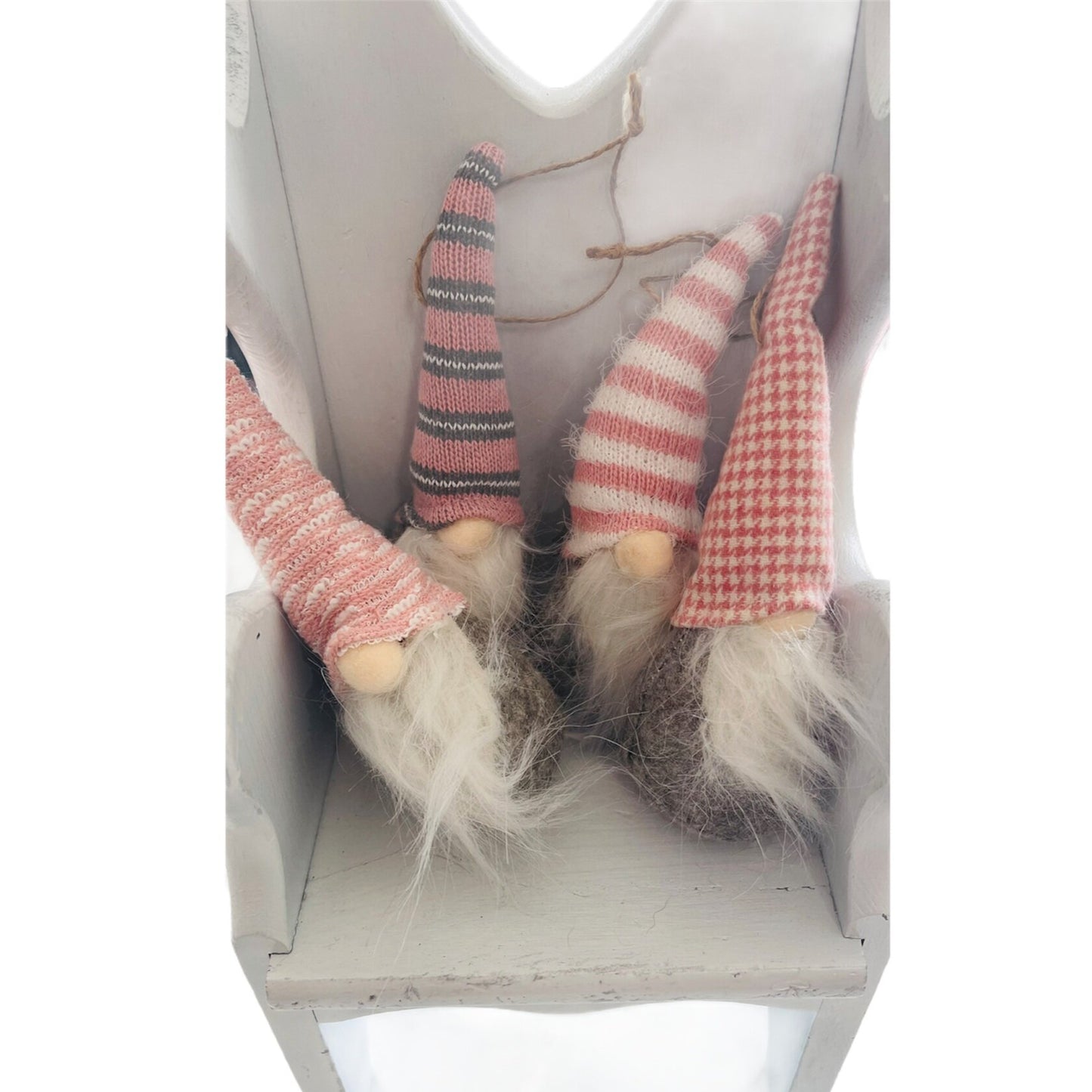High Quality Small Soft Gnome with Assorted Pink Hat - Cost Per Each and Bundle with 4 of them to save!