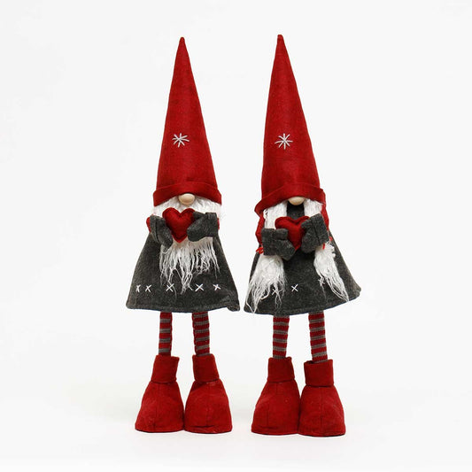 Bouncy Twins with Snow Flake Hats and Hearts -Price Per Each