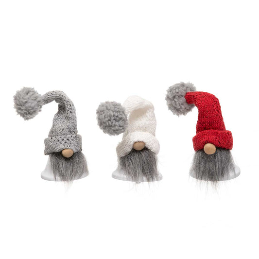 HOLIDAY CHEER BELL GNOME Set of 3