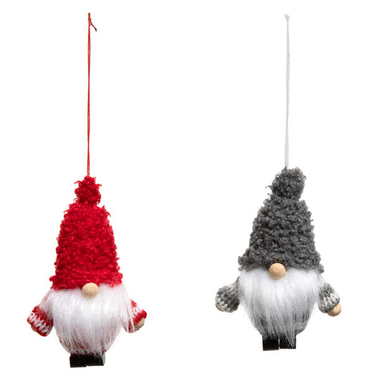 CHEER GNOME MINI ORNAMENT 2 AST 3.5"