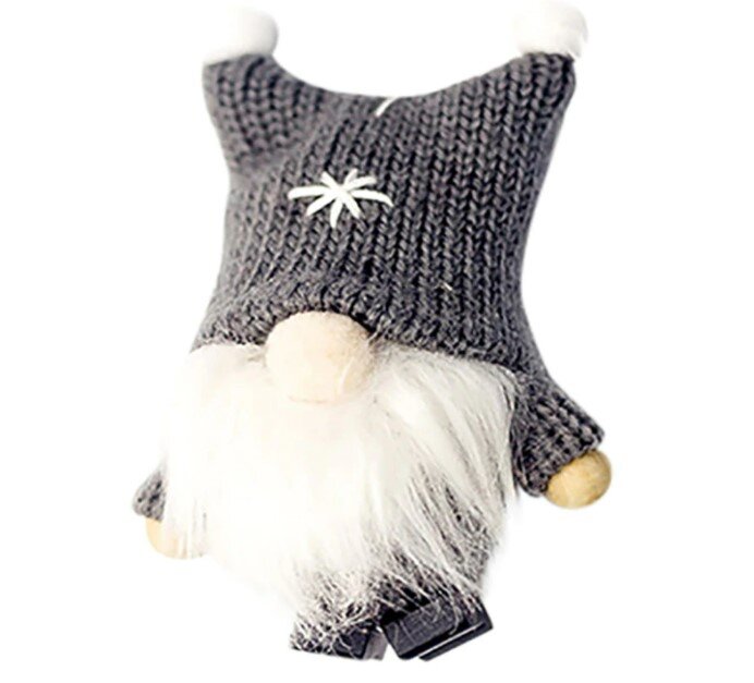 Giftable Tiny Gnomes With Wool Knit Hats and Wood Shoes in Multiple Colors