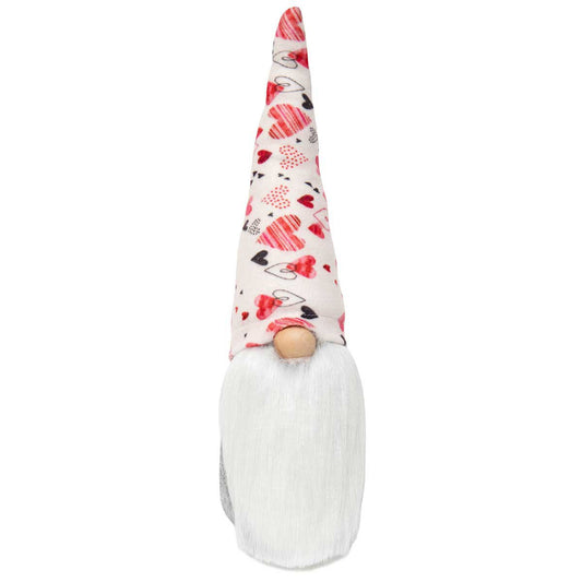 Sir Heartsalot Valentines Gnome with Wood Nose Small or Large