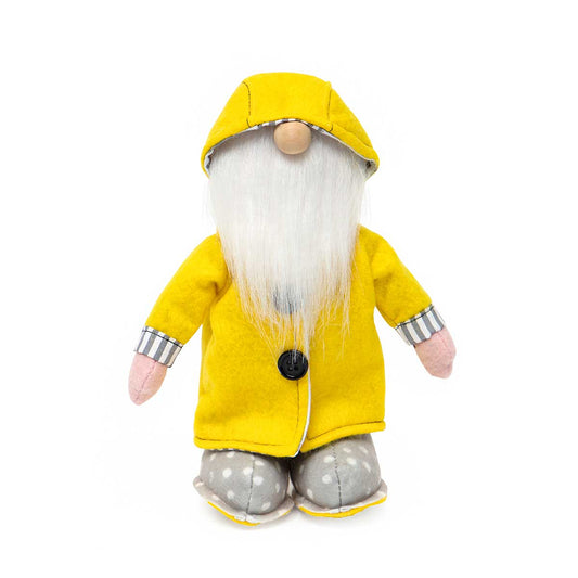 Rainy Day Gnome with Wood Nose8.5" Small