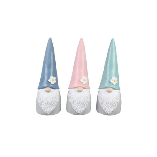 Resin Standing Pastel Gnome 9.9"