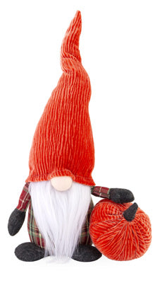 CORDUROY COLE GNOME & PUMPKIN