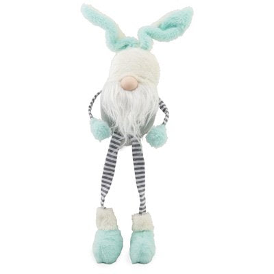 Dean Dangles the Blue Gnome Bunny