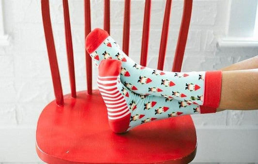 GARDEN GNOMES -CREW SOCK