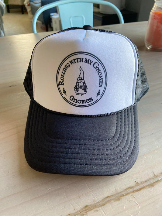 Rolling with my Gnomies Trucker Hat Merch