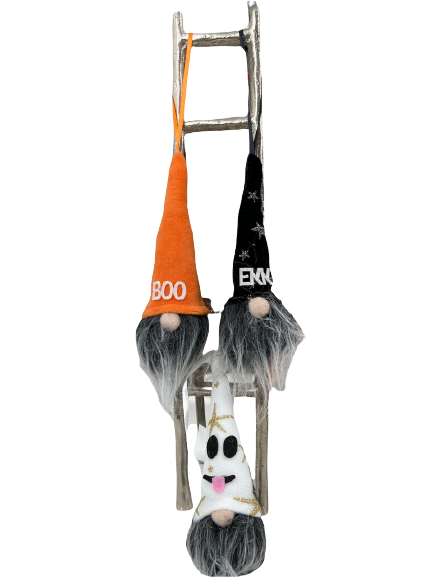 Gnome Halloween Small Ornaments Includes all three!