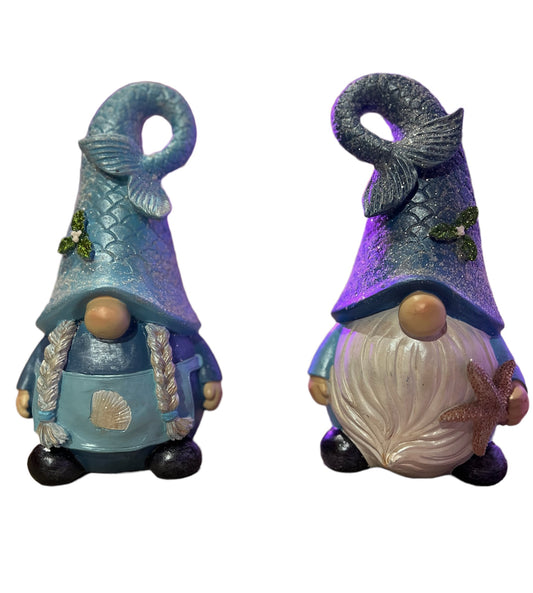 Resin Mermaid Gnomies Set