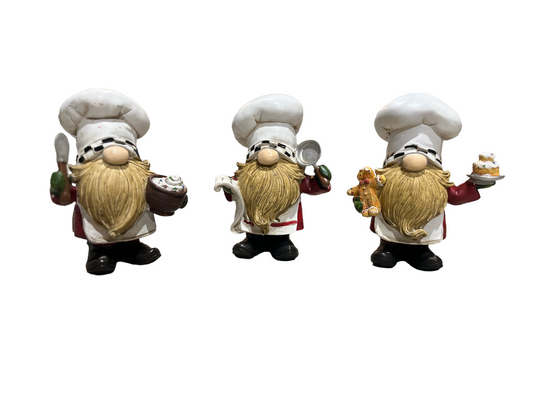 GNOME Chef Tabletop Set of 3