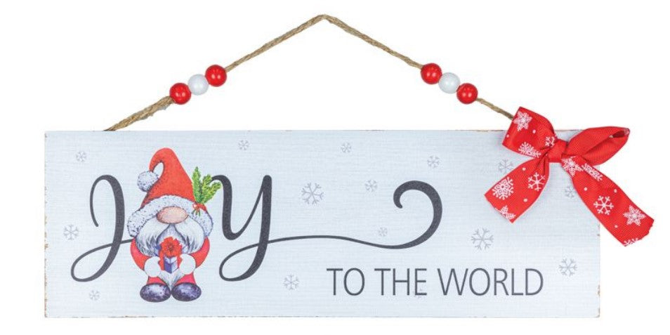 BELIEVE JOY GNOME HANGER 2 ASST