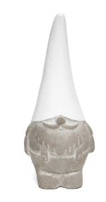 CONCRETE GNOME WHITEWASHED WITH PINK/WHITE HAT