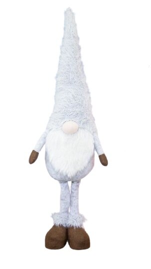 Snow Dusted Standing Gnomes over 2 feet tall!