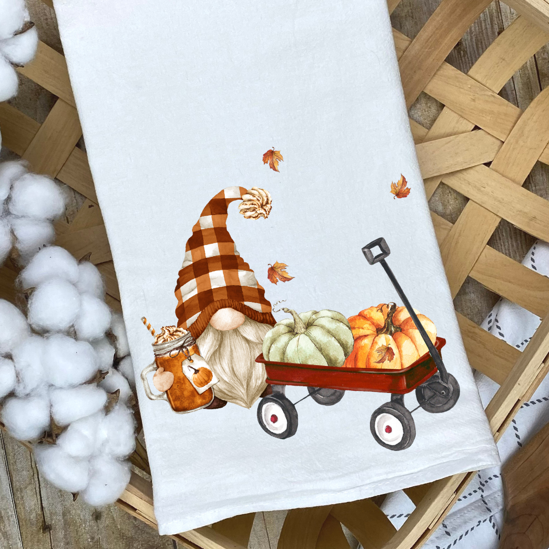 Oversized 27” x 27" - Autumn Themed Dish Towels