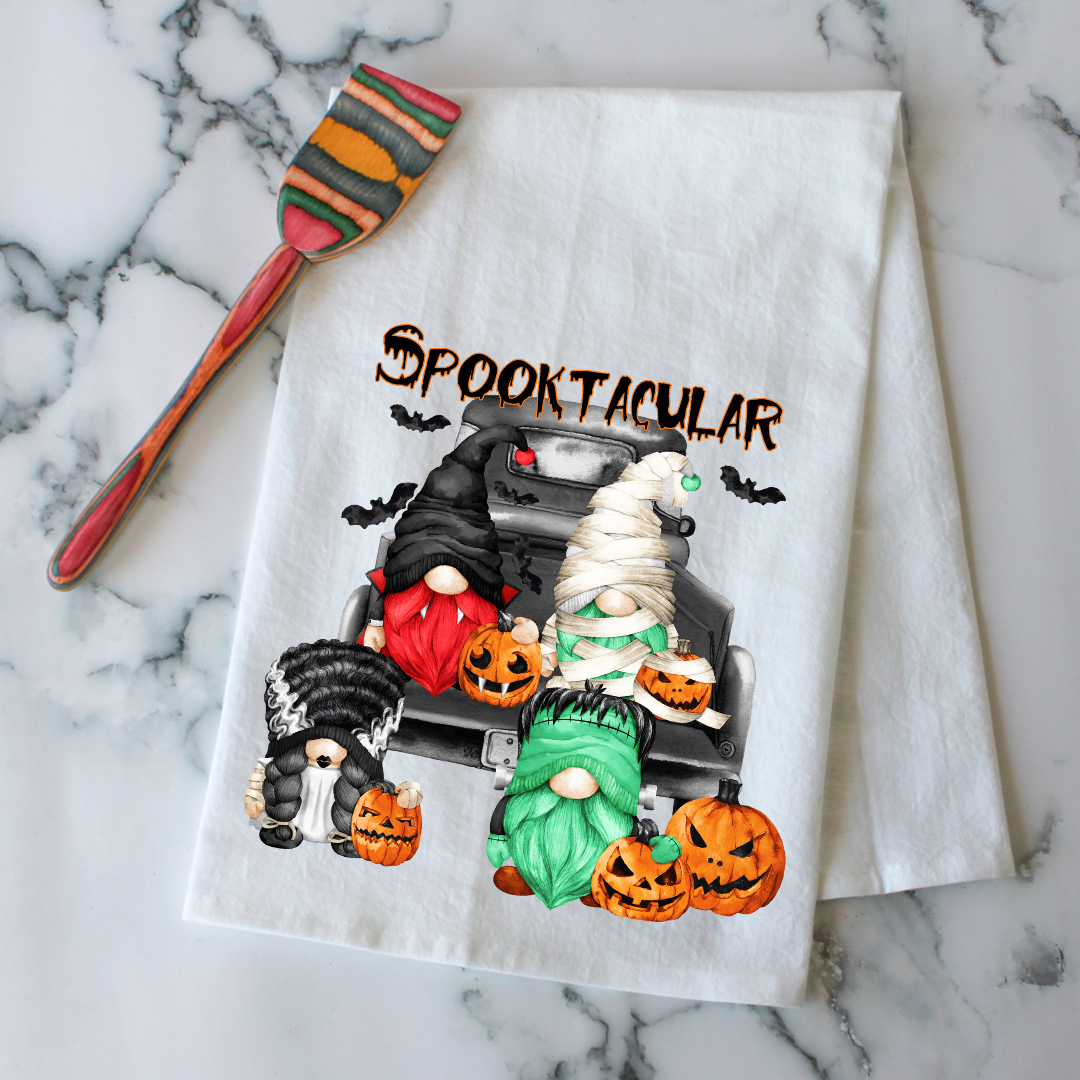 Happy Halloween Gnomes - Kitchen Towel