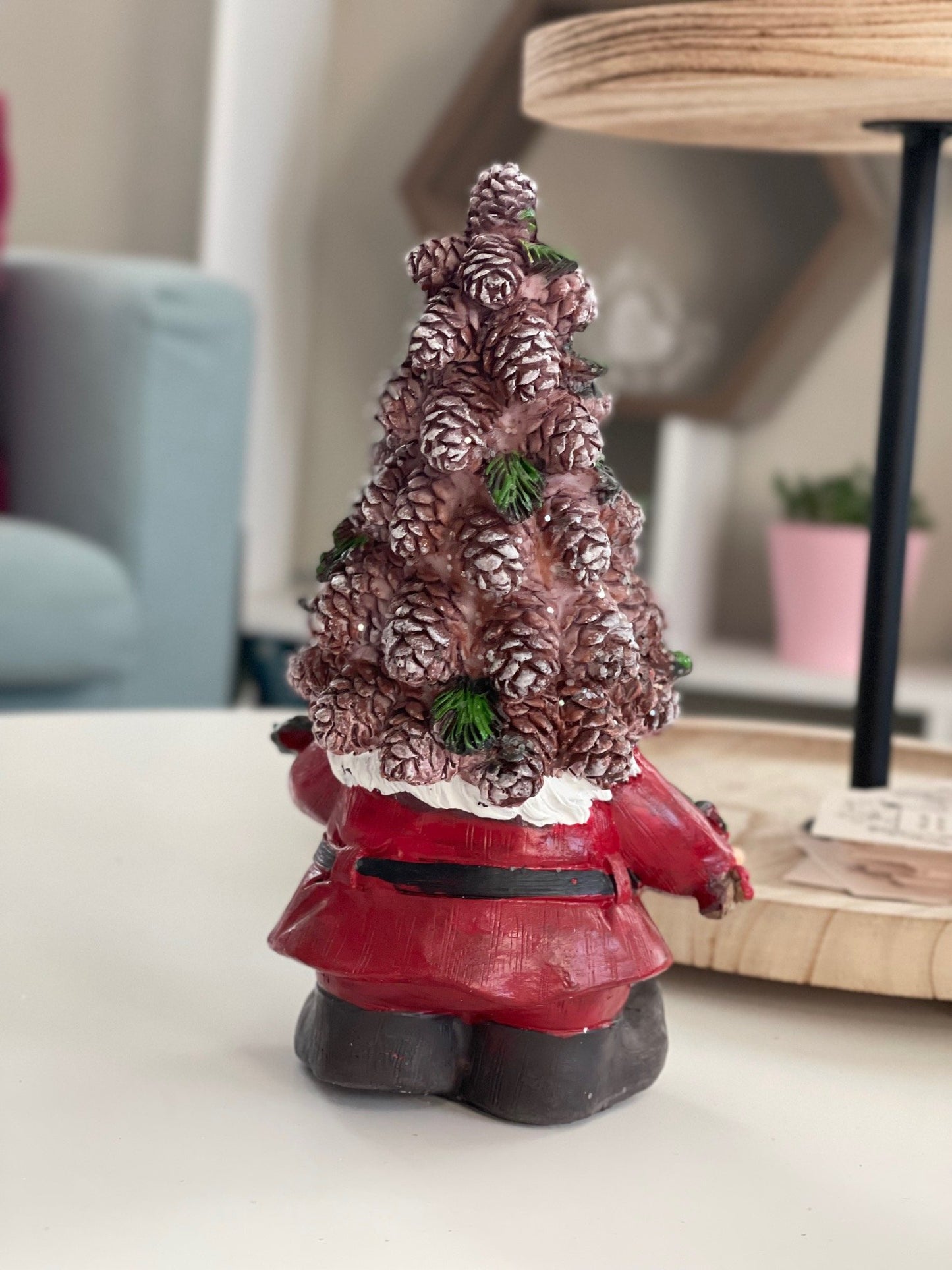 Phil Pinecone Hat Gnome Christmas/Holiday Resin Statue