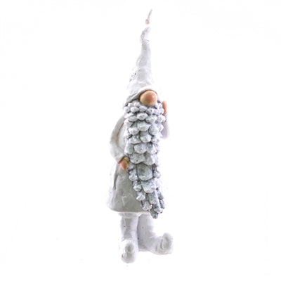 RESIN WHITE SANTA MD