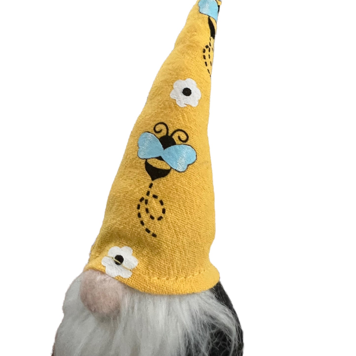 Tiny Gnome Bees Black and Yellow Spring Time  - Choose as many as you like QTY limited