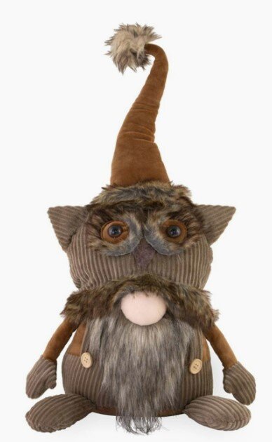 Wes The Wise - Owl Hat Gnome