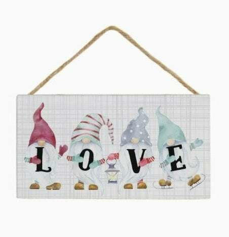 USA MADE PETITE HANGING CEDER WOOD ACCENT SIGNS