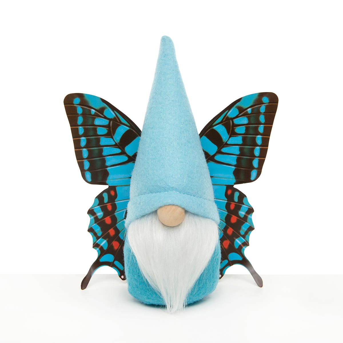 BUTTERFLY GNOME BLUE WITH WINGS