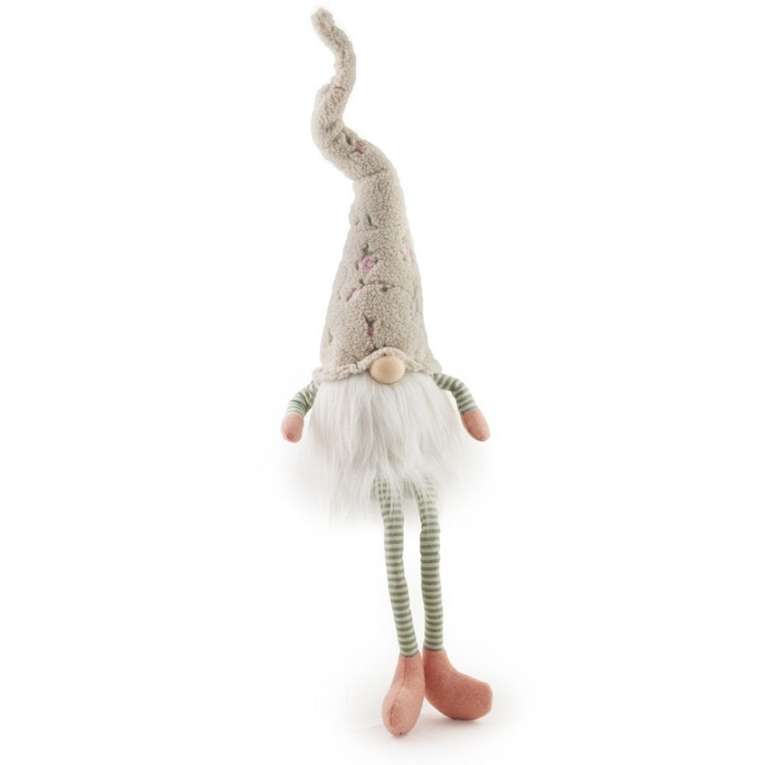Lolly Floral Hat Gnome Grey Medium Size