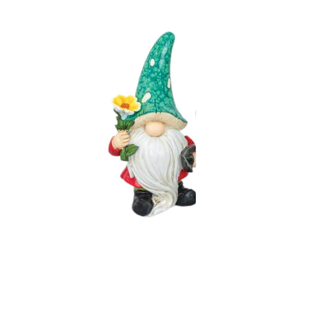 MUSHROOM GNOME TABLETOP Choose Flower, Wood Sign, Bird or All Three