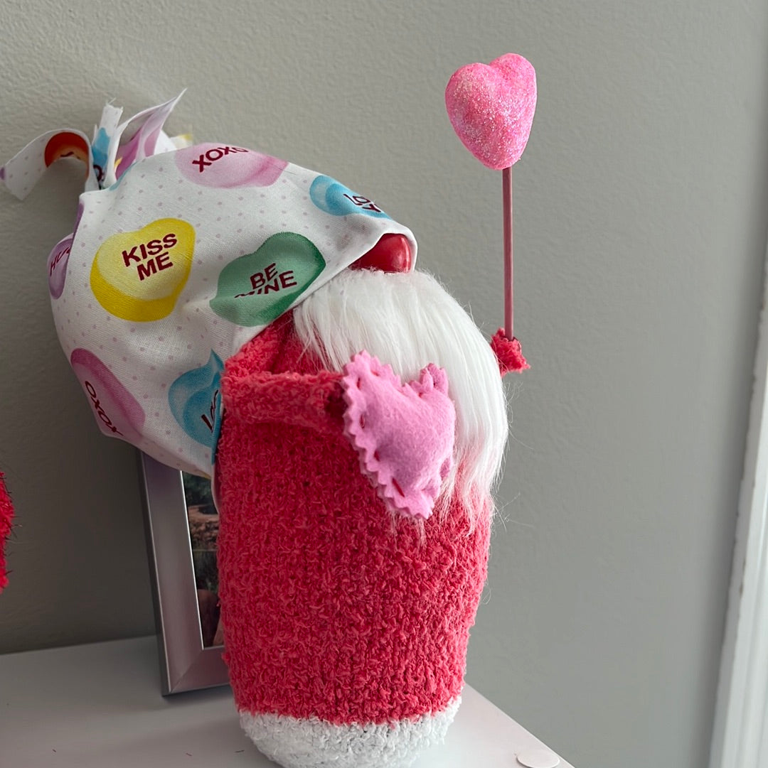 Pink Heart Gnomie